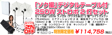 ストロボ機材を一眼レフデジカメで効率的に大量の商品を撮影したい方